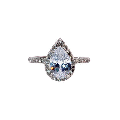 Raindrop Crystal Ring