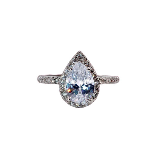 Raindrop Crystal Ring