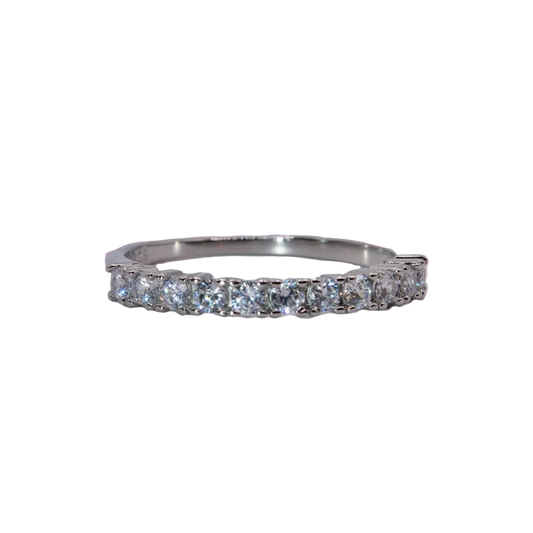 Crystal Band Ring (pink)