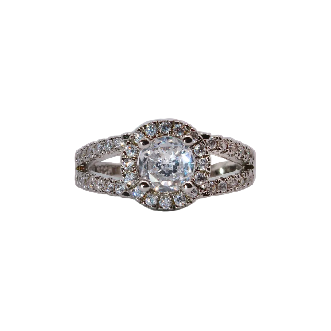 Crystal Round Ring