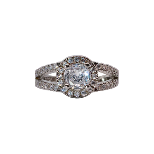 Crystal Round Ring