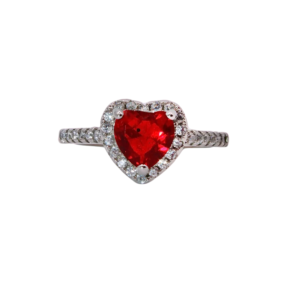 Red Heart Ring