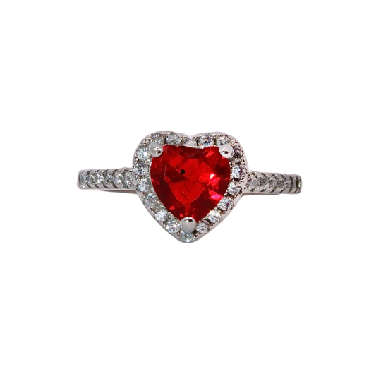Red Heart Ring