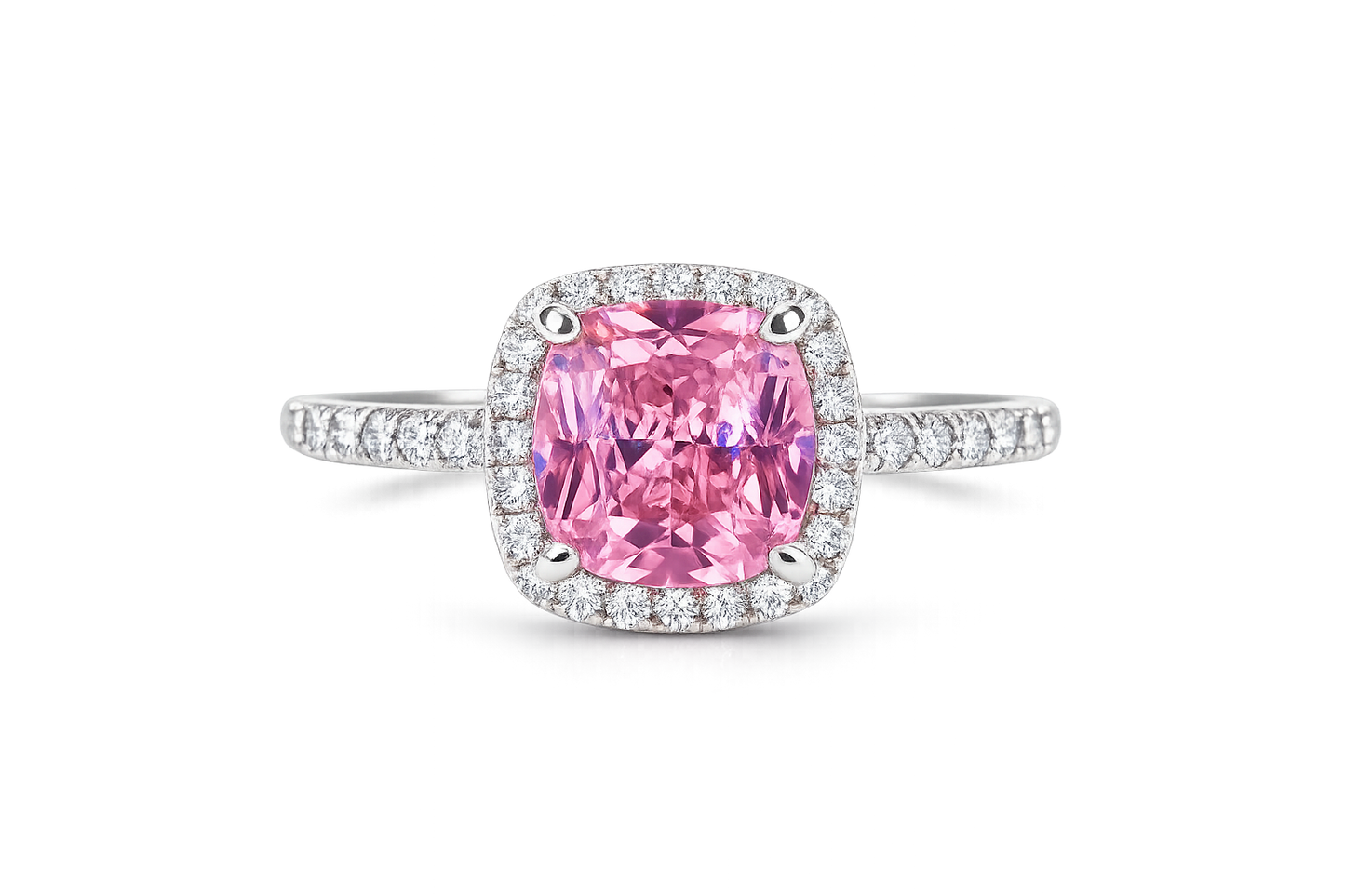 Pink Square Ring