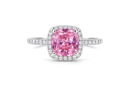 Pink Square Ring