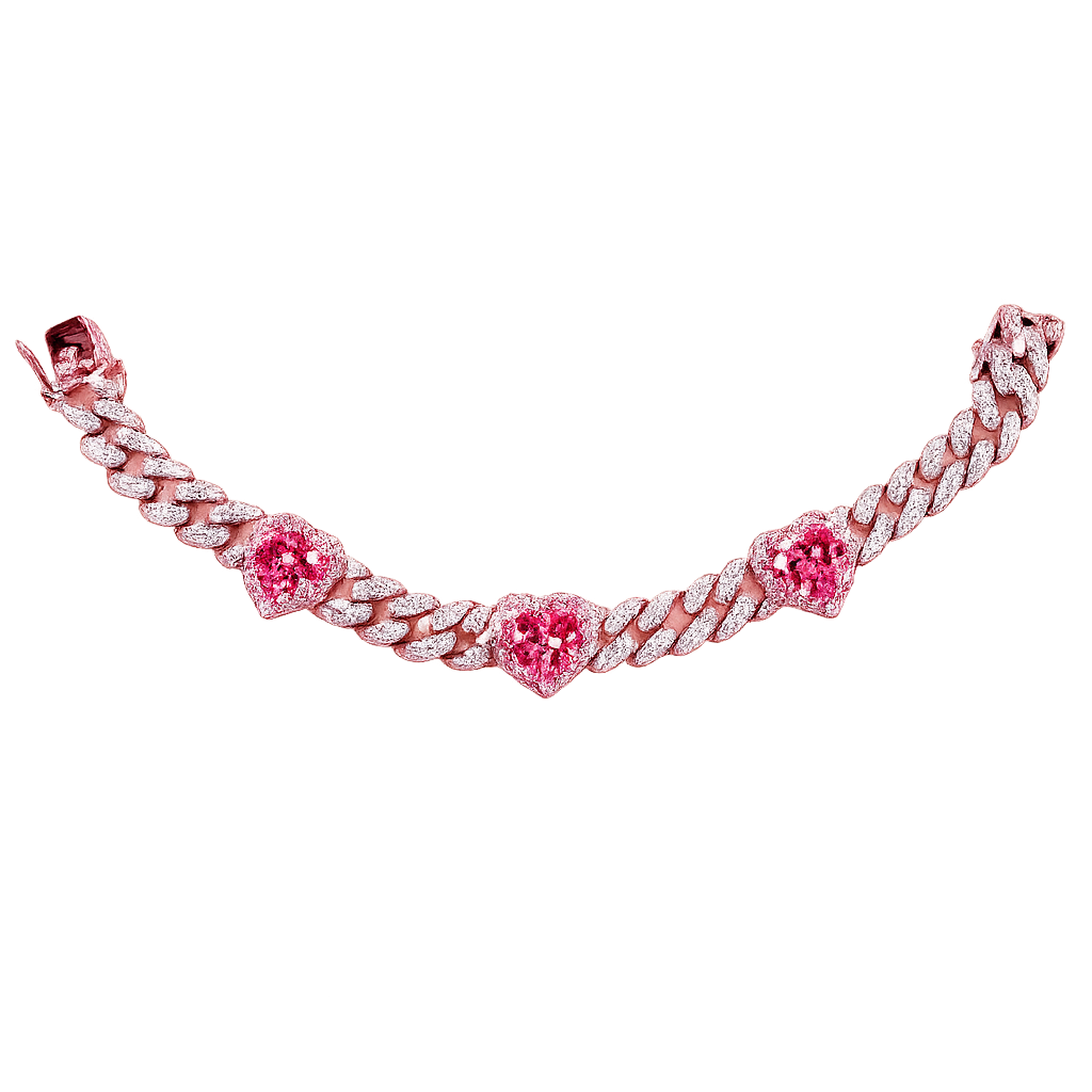 Pink Crystal Bracelet
