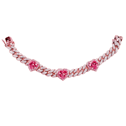 Pink Crystal Bracelet