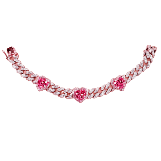Pink Crystal Bracelet