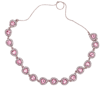 Pink Heart Necklace