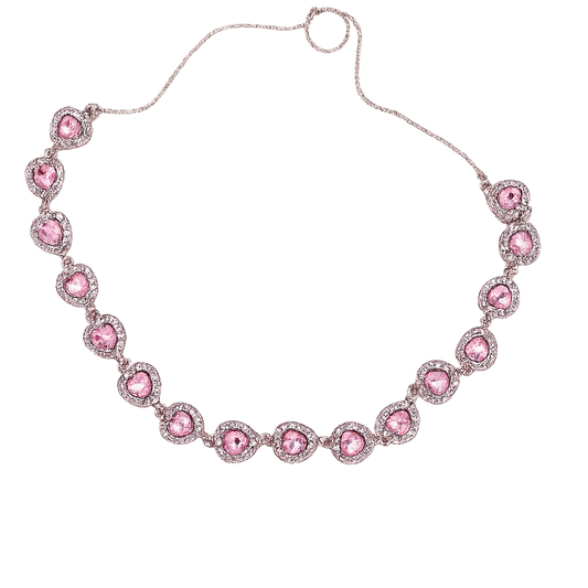 Pink Heart Necklace