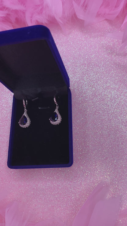 Blue Earrings