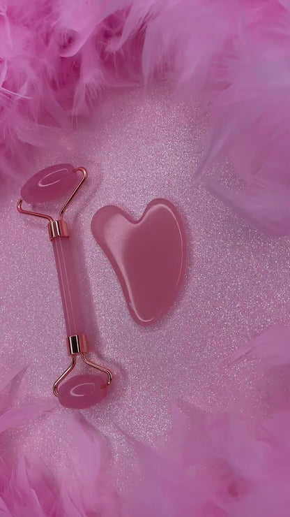 Rose Pink Facial Roller