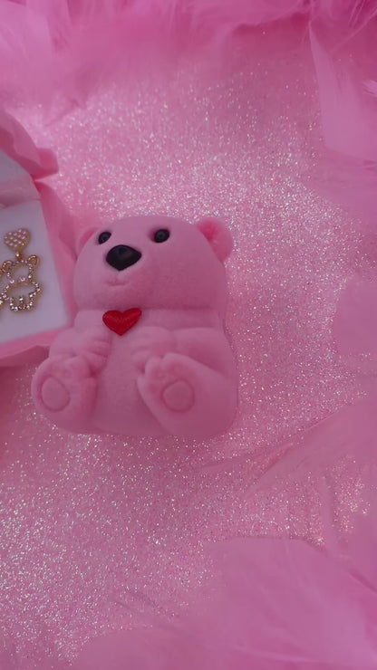 Gold Bear Earrings